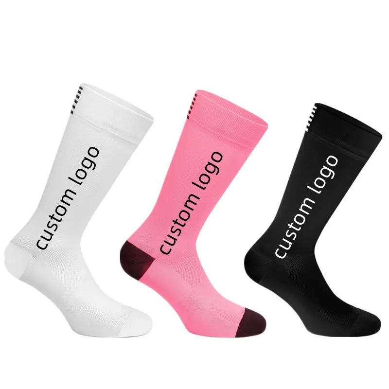 Custom Logo Outdoor Sport Socks Men Letter Team Running Basketball Socks (3)ybm
