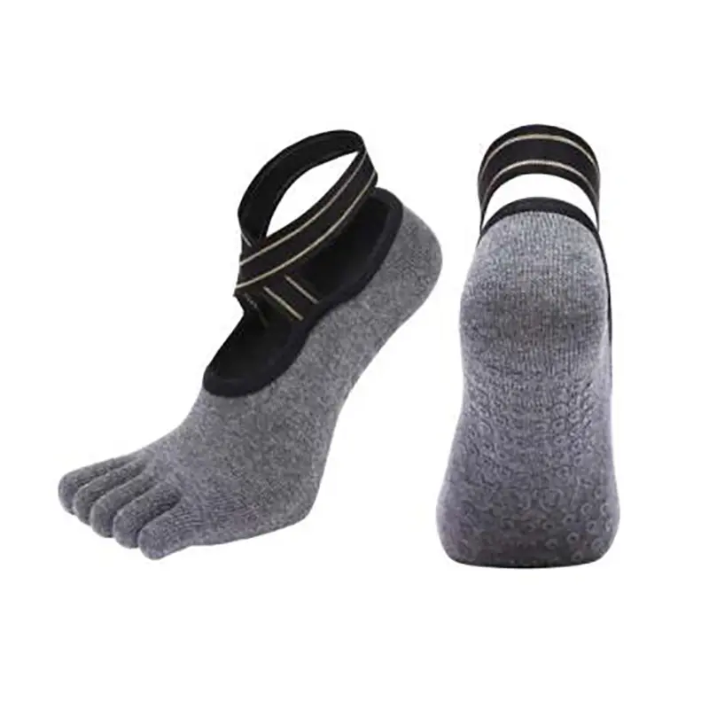 V&J Custom Anti Slip Yoga Socks Gripp...