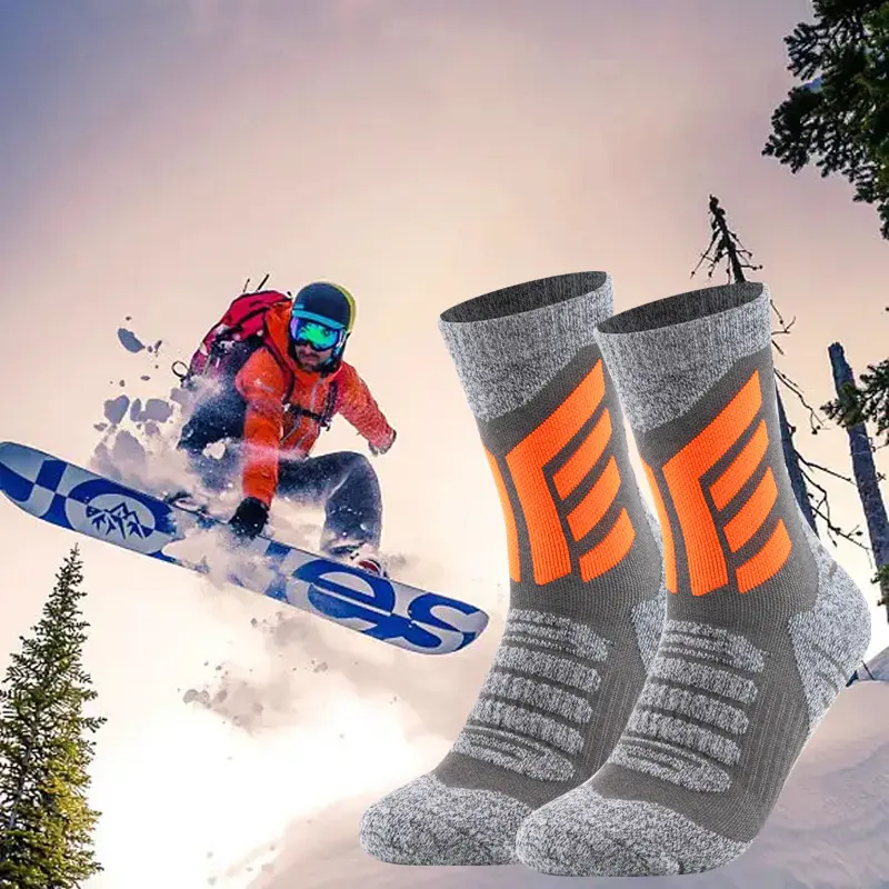 V&J Merino Wool Thick Sports Socks Cu...