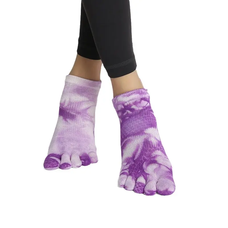 V&J tie dye ankle grip custom pilates...