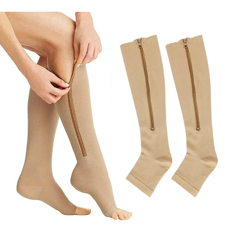 V&J Knee High Cotton Nylon Sport Medi...