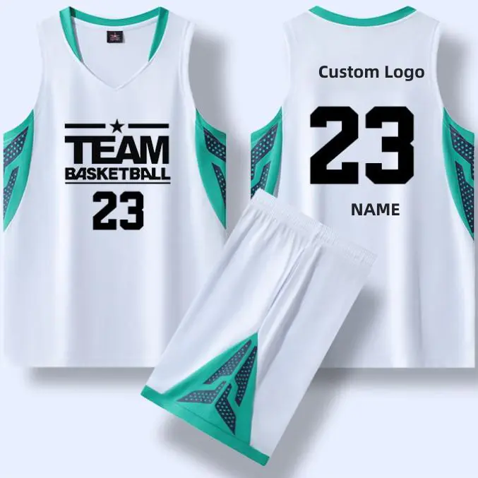 Custom Sleeveless Sublimated Basketball Jersey Sets New Design Youth Basketball Uniform Set (2)tw5
