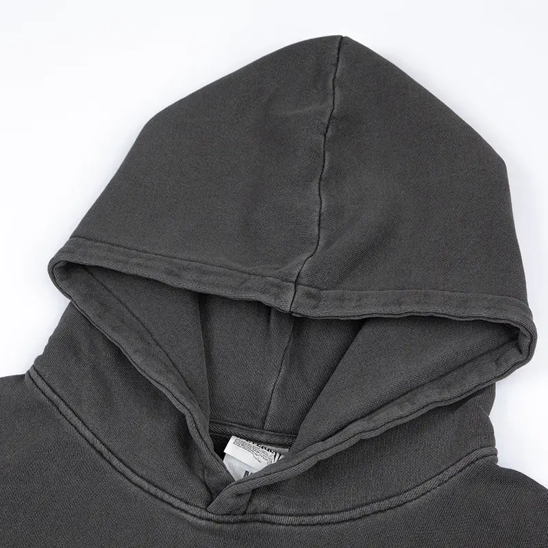 high quality cotton embroidery plain unisex custom logo oversized puff print blank hoody manufacturer (2)2ef