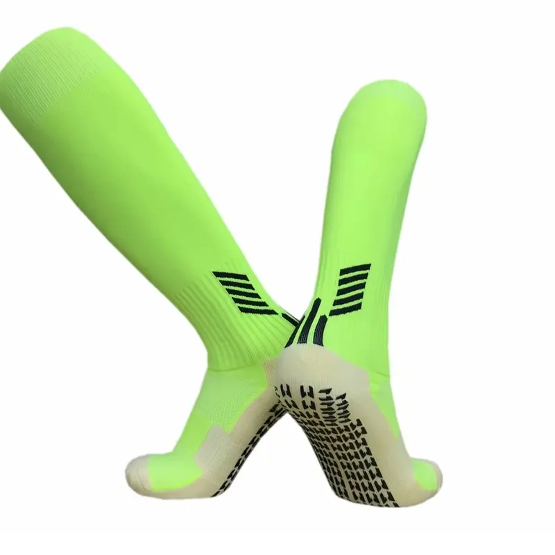 Custom Logo Design Gym Sport Socks Anti Slip Sock Non Slip Soccer Athletic Football Grip Socks (2)fud