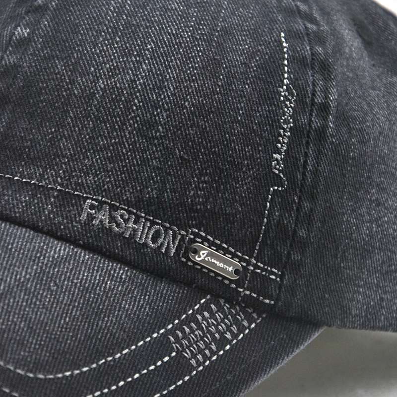 V&J 6 panel washed cotton golf dad hat solid plain baseball sports caps (2)dm1